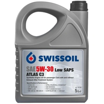 ATLAS C3 5W-30 Low SAPS - 5L Swissoil