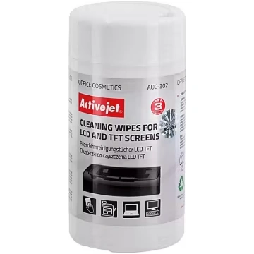 ActiveJet AOC-302 LCD matrix wipes 100 pcs. (AOC-3