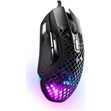 SteelSeries Aerox 5 Holey RGB spēļu pele, ultra vi