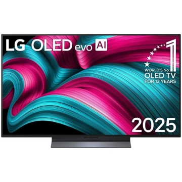 48" LG OLED evo AI C5 4K Smart TV — 3840×2160, web
