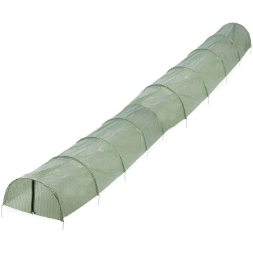 Relaxdays Polytunnel, 7 m garš, PE plēve ar rāvējs