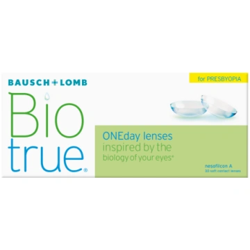 BioTrue ONEday for Presbyopia vienas dienas kontak
