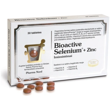 Bioactive Selenium+Zinc tabletes N30 BIO-SELENIUM