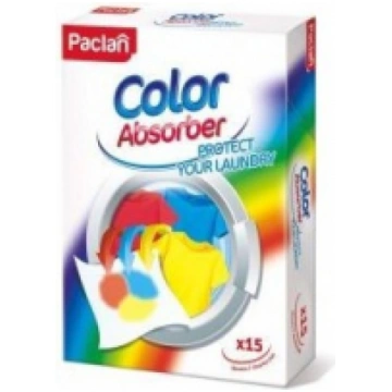 Krāsu absorbējošas salvetes krāsainai veļai, 15 gb