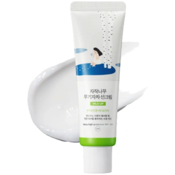 Round Lab Birch Juice Moisturizing Mild-Up Sunscre