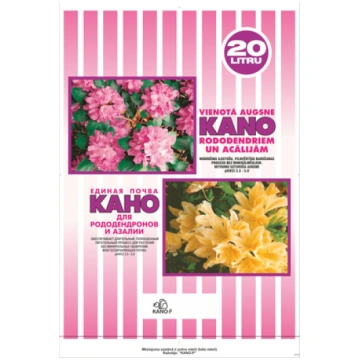 Augsne acālijām un rododendriem KANO 20L