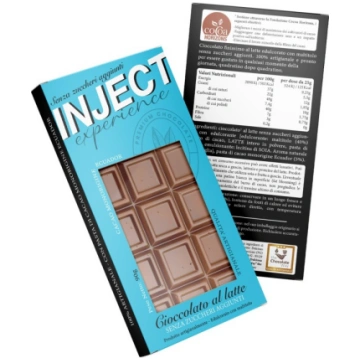 Tavoletta Cioccolato 90gr INJECT Nutrition