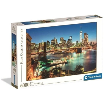 Puzle ar Bruklinas tiltu Clementoni 6000 HQ Brookl