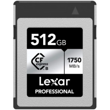 LEXAR 512GB Professional CFexpress Type B Silver S