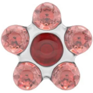 STUDEX 165 - Daisy 5mm, Padparadscha & July Ruby, 