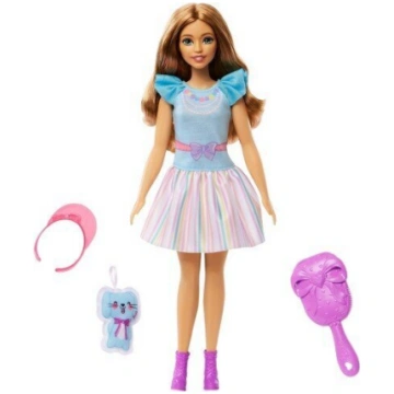Lelle My First Barbie ar brūniem matiem