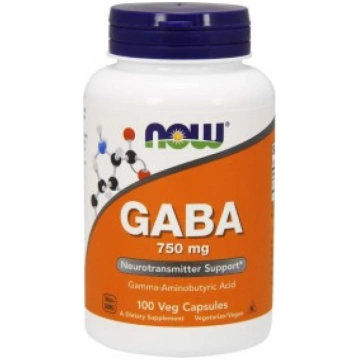 GABA 750 mg Now Foods 100 caps
