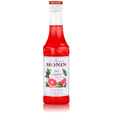 MONIN sīrups rozā greipfrūts, 0,25L, 1 iepakojums 