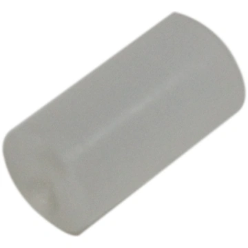 LED housing; 3mm; polyamide; angular; black; UL94V