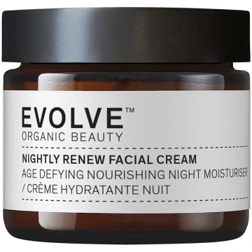 Nakts sejas krēms „Nightly Renew“, ekoloģisks Evol