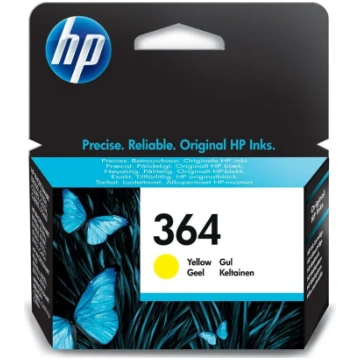 Original Ink Cartridge HP 364 Yellow 883585705504 