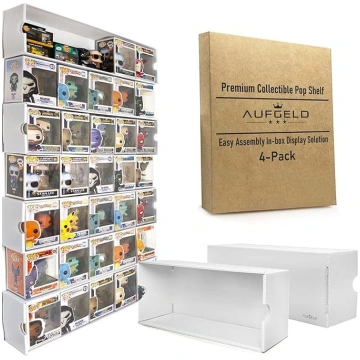 4" Funko Pop displeja vitrīna ar plauktiem popiem 