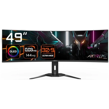 Gigabyte CO49DQ OLED izliekts spēļu monitors, 5120
