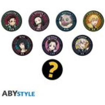 Abystyle DEMON SLAYER - Surprise bag - Badge 50mm
