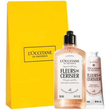 Fleurs de Cerisier produktu duets L'Occitane