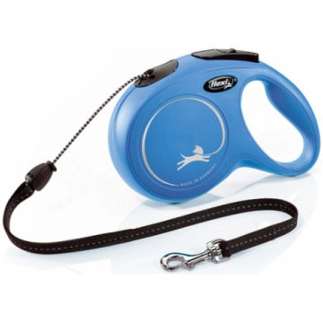 flexi New Classic S 8m blue (trose) - pavada suņie
