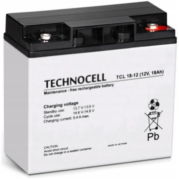 Technocell TCL18-12 TECHNOCELL Akumulator AGM 12V 