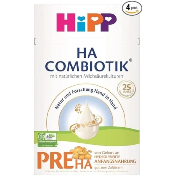 HiPP PRE HA Combiotik (4 x 600 g), hidrolizēts sāk