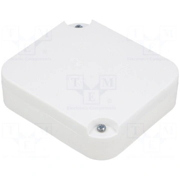 Enclosure: junction box | X: 79mm | Y: 89mm | Z: 2