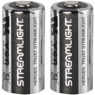 Streamlight CR123A Lithium batteries