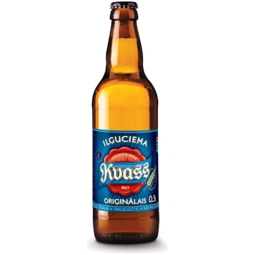 Kvass Iļģuciema Oriģinālais 0,5 L Stikla pudele (d