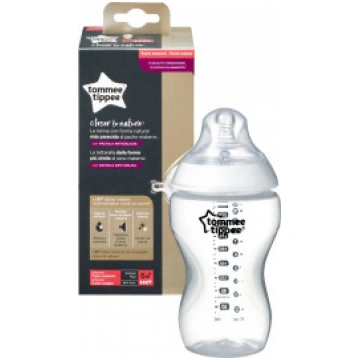 Tommee Tippee Closer To Nature Bērnu pudelīte 3m+