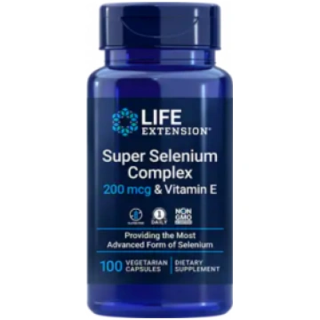 Super Selenium Complex 200 mcg with Vitamin E Life