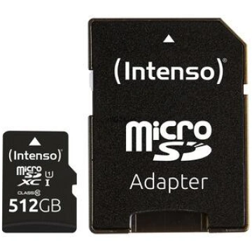 Intenso microSDXC 512GB Class 10 UHS-I U1 Performa