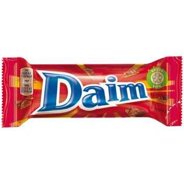 Šokolādes batoniņš DAIM SINGLE, 28 g