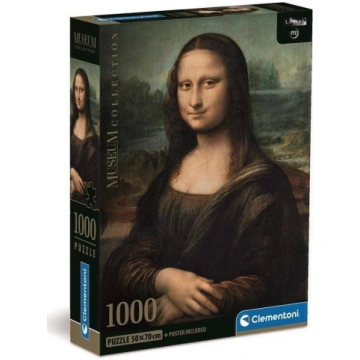 Clementoni CLE puzzle 1000 Compact Museum Leonardo