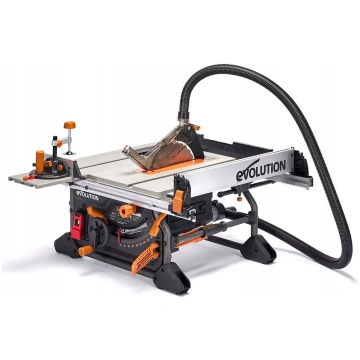 Galda zāģis Evolution R255TBL+ – 255 mm ripas ar 2