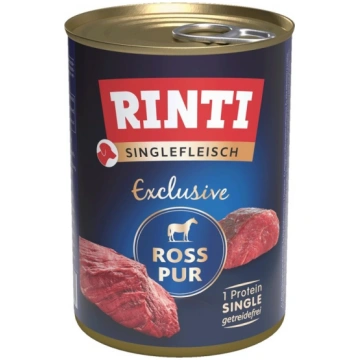 Rinti singlefleisch exclusive ar zirga gaļu 400g D