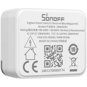 Sonoff Zbmini Extreme R2 Zigbee 3.0 viedais slēdzi