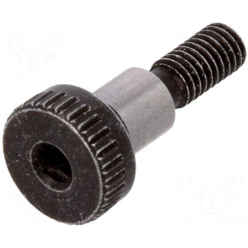 Shoulder screw | Mat: steel | Thread len: 7mm | Th