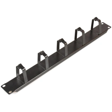 MicroConnect Cable Management 19"" 1U D-rings Blac