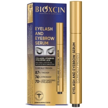skropstu un uzacu augšanas serums Bioxcin, 3 ml