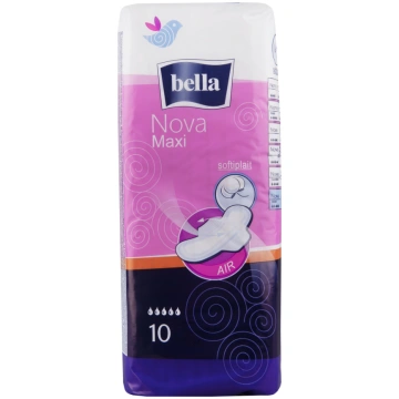 Bella higiēniskās paketes Nova Maxi Softiplait, 10