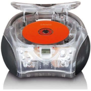 Lenco SCD-24 transparent ( SCD24TRANS ) radio radi