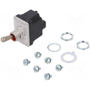 Switch: toggle | Pos: 2 | DPDT | ON-ON | 6A/230VAC