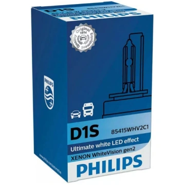 PHILIPS D1S XENON WHITE VISION GEN2 85415WHV2C1