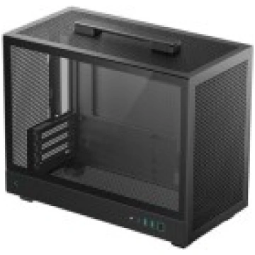 Deepcool Case | CH160 Plus | Black | Mini-ITX | Po