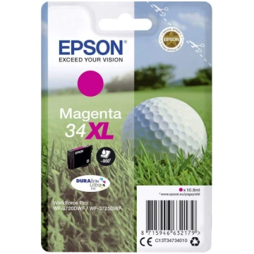 Epson oriģinālā 34 tintes golfa bumbiņa, WF-3720DW