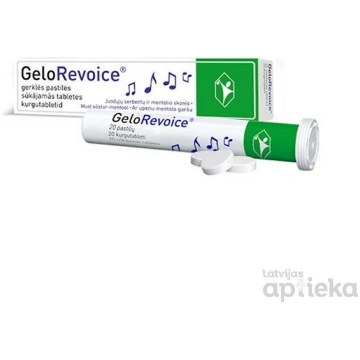 GeloRevoice tab. N20 upeņu-mentola