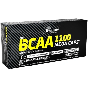 Olimp Nutrition BCAA 1100 kapsulas - 120 kapsulas