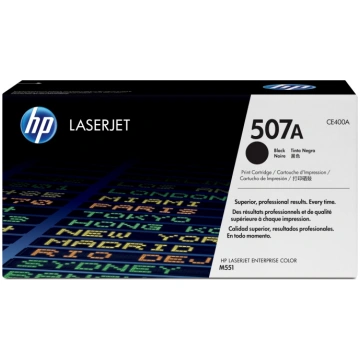 HP 507A (CE400A) Toner Cartridge, Black